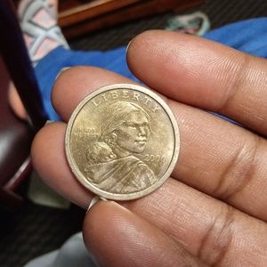 Used but in good condition gold Sacagawea $1 coin